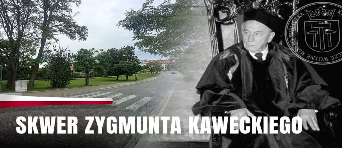 Wieliczka. Skwer Zygmunta Kaweckiego