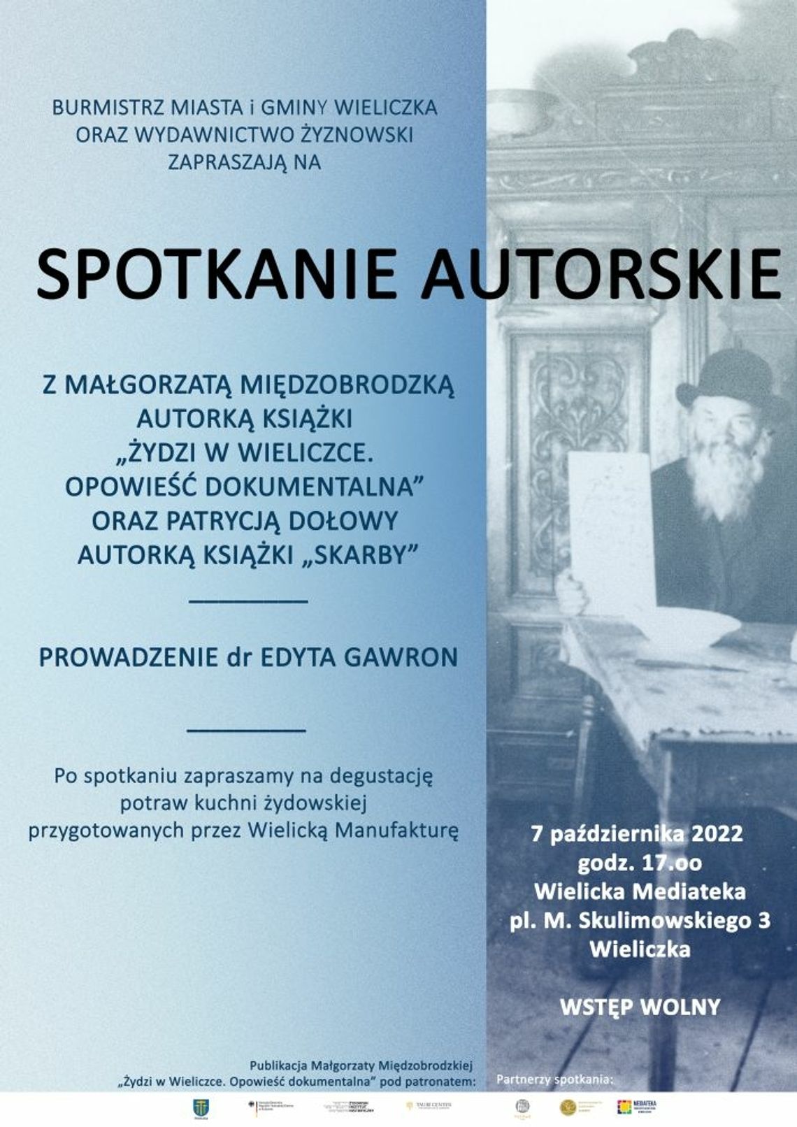 Wieliczka. Spotkanie autorskie publikacji "Żydzi w Wieliczce. Opowieść dokumentalna".