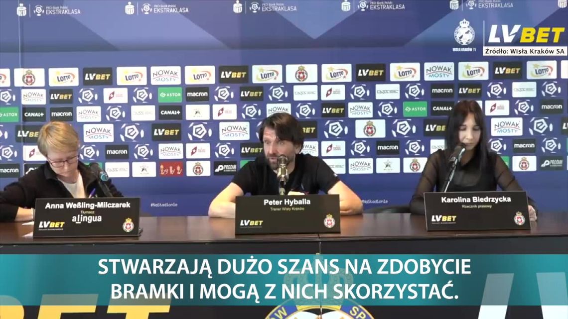 Wisła Kraków podejmie Lecha Poznań. "To dobry zespół, choć ich ostatnie rezultaty są rozczarowujące"