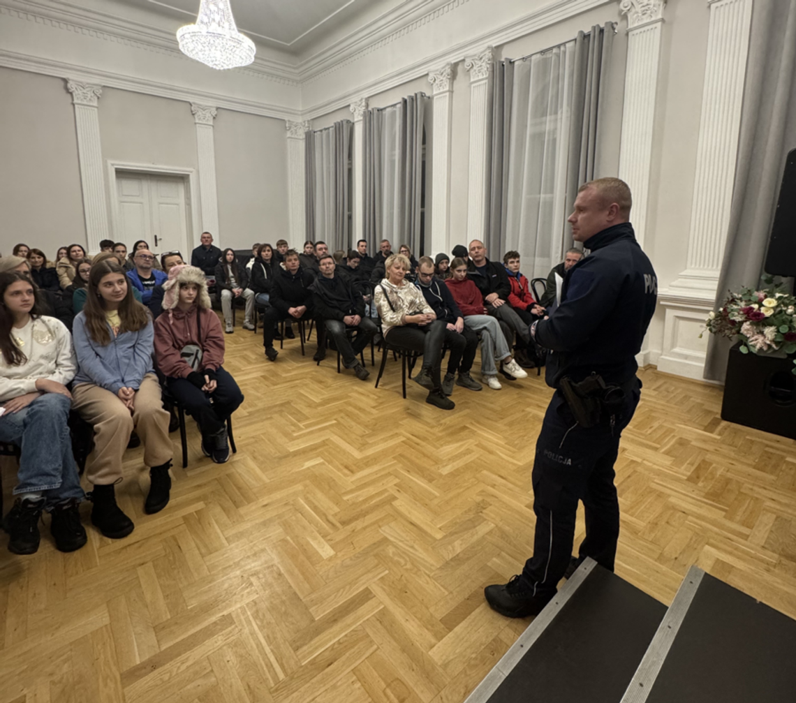 Wolontariusze WOŚP przeszkoleni przez wielicką policję