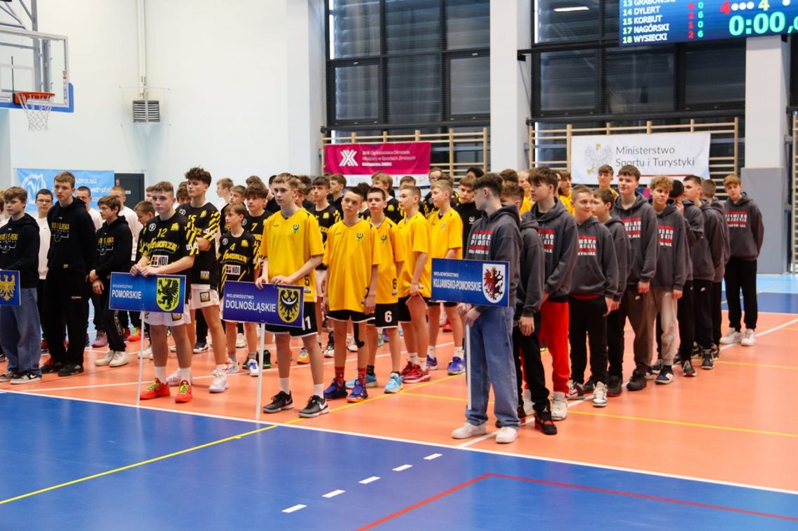 Wystartowała Ogólnopolska Olimpiada Młodzieży w koszykówce chłopców w Wieliczce