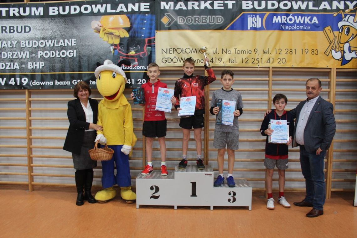 Zakończenie IV cyklu GRAND PRIX Gdowa w tenisie stołowym