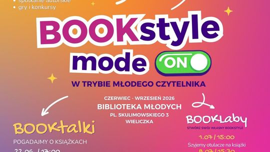 BOOKstyle mode ON – w trybie młodego czytelnika
