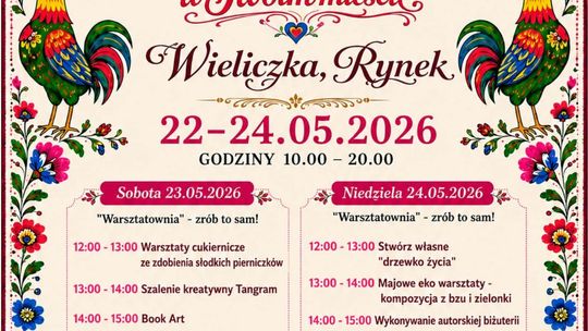 Festiwal Smaku i Tradycji zawita do Wieliczki! Festiwal Smaku i Tradycji zawita do Wieliczki!