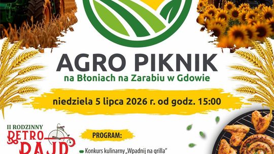 I Agro Piknik w Gdowie już w niedzielę. Tradycja, rolnictwo, regionalne smaki i rodzinna zabawa na Zarabiu