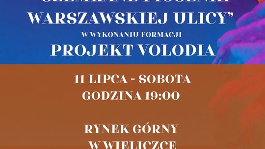 Letni wieczór z muzyką na wielickim Rynku!