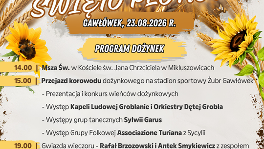 Powiatowe Święto Plonów tym razem w Gminie Drwinia