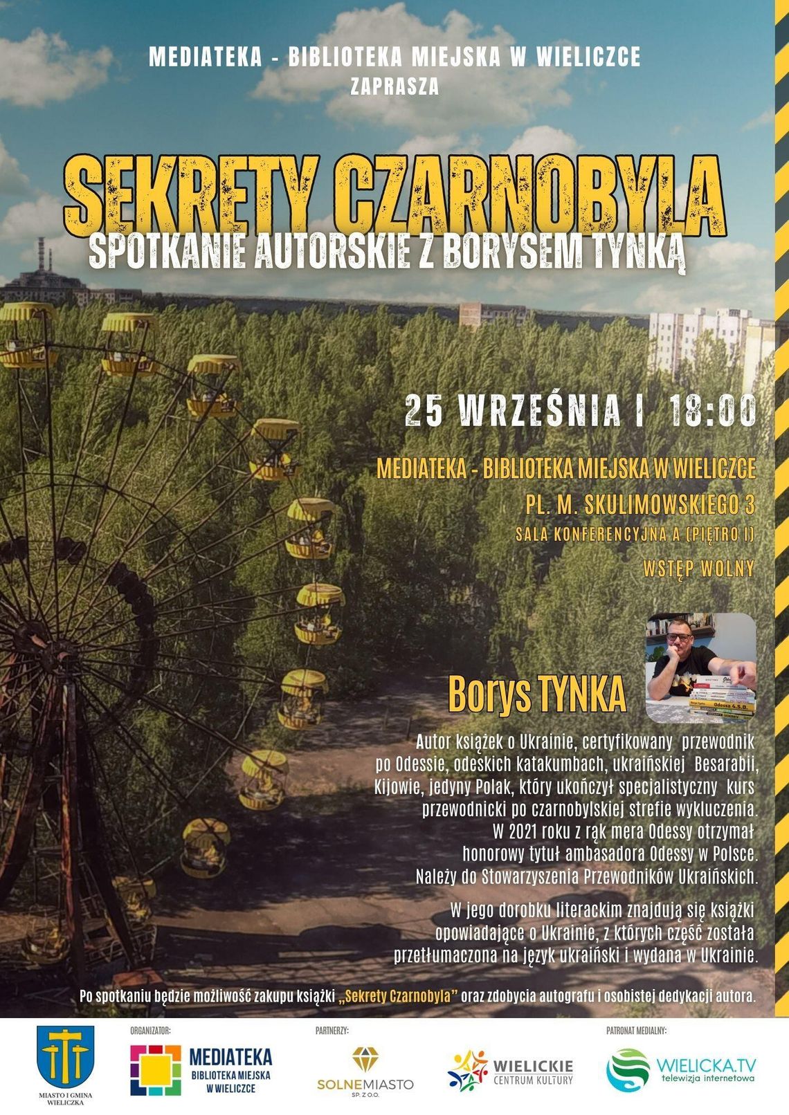 SEKRETY CZARNOBYLA – z Borysem Tynką SEKRETY CZARNOBYLA – z Borysem Tynką