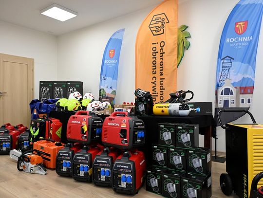 Przekazano sprzęt zakupiony w ramach Programu Ochrony Ludności i Obrony Cywilnej