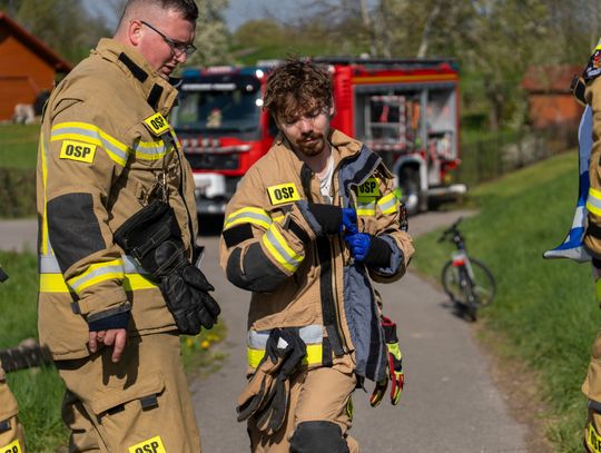 Manewry ratownicze strażaków OSP z gminy Niepołomice (zdjęcia)